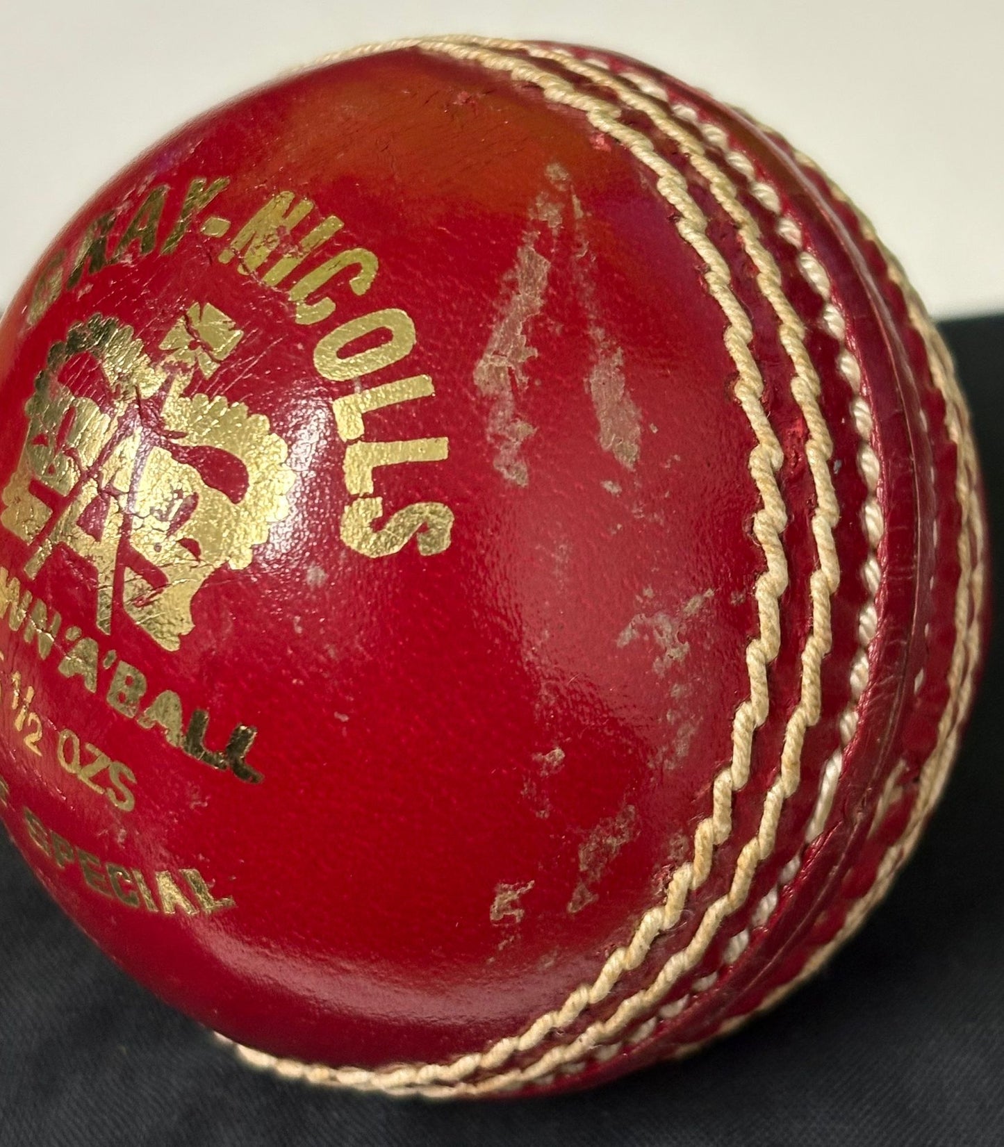 Kevin Pietersen England Cricketer & GOAT Batsmen Signed Red Cricket Ball + Cert