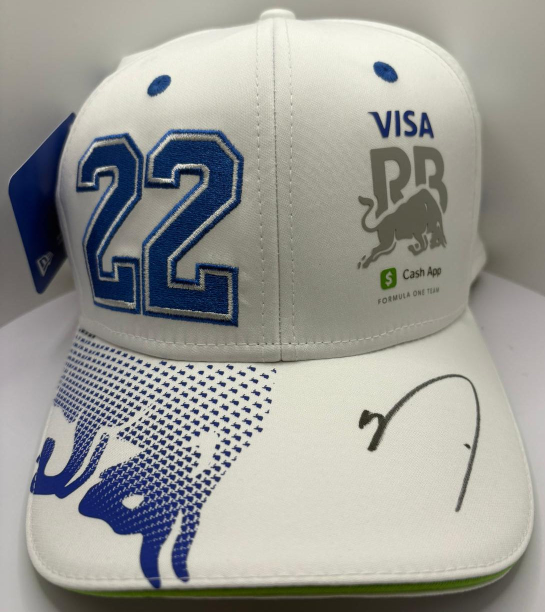 Yuki Tsunoda Oracle Red Bull Racing Formula One Driver Signed 9SEVENTY F1 Cap + COA