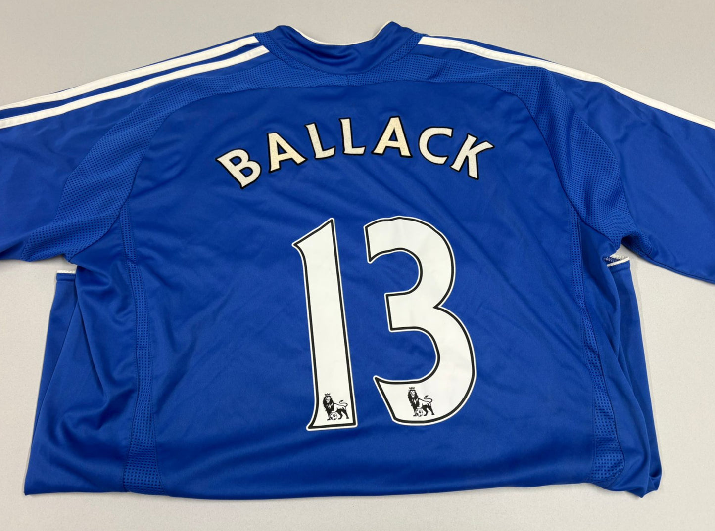Michael Ballack 2006-08 Chelsea Shirt Signed by Andriy Shevchenko + COA