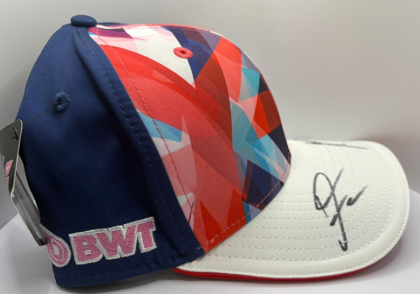 Pierre Gasly & Franco Colapinto Alpine F1 Drivers Signed 9SEVENTY Silverstone F1 Cap + COA