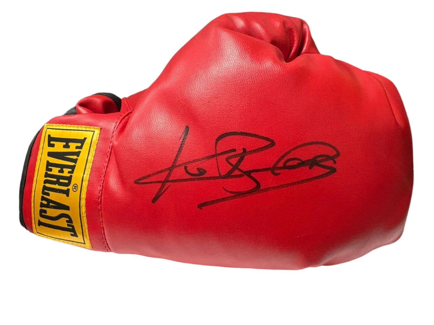 Ken Buchanan 'The Fighting Carpenter' Signed Red Everlast Boxing Glove + Cert