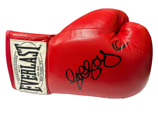 Joe Joyce British Heavyweight Boxing Champion Signed Red Everlast Boxing Glove + Cert