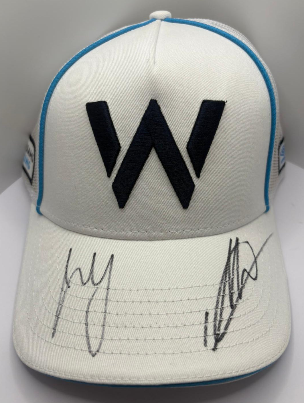 Alex Albon & Carlos Sainz Jr. - Williams Racing Formula One Drivers Signed F1 Cap + COA