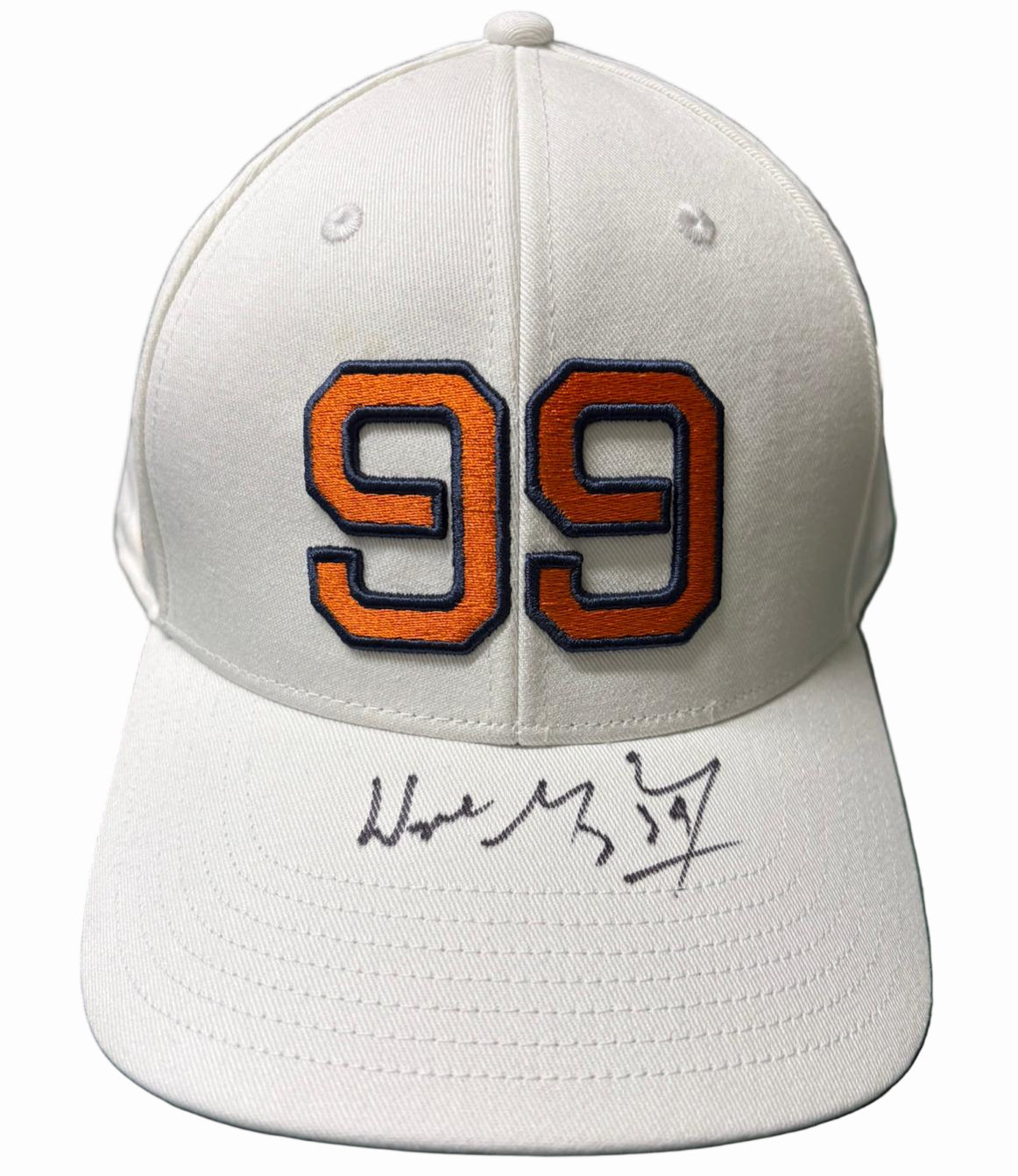 NHL All-Star & Hockey Hall of Fame Member Wayne Gretzky Signed #99 Cap + Cert