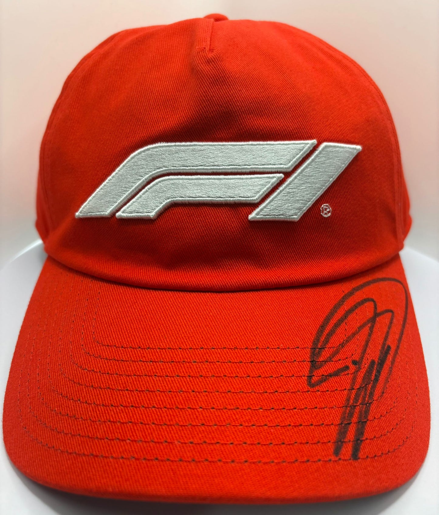 David Coulthard 'DC' 13-Times Grand Prix Winner Signed Red F1 Cap + Dealer COA