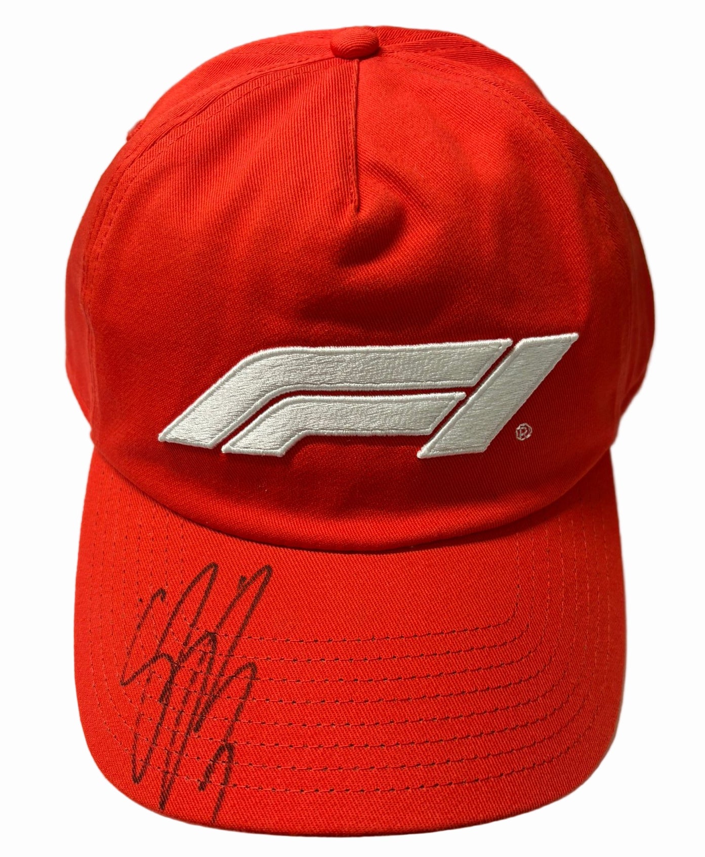 Gabriel Bortoleto - Formula One Kick Sauber Driver Signed Red F1 Cap + Dealer COA
