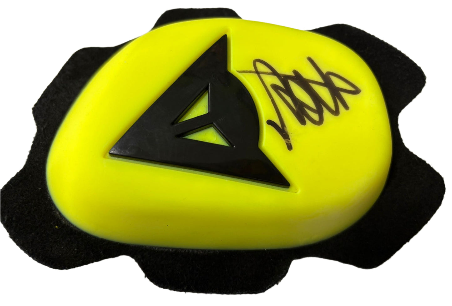 Valentino Rossi MotoGP World Champion Signed Dainese Knee Slider + Dealer COA