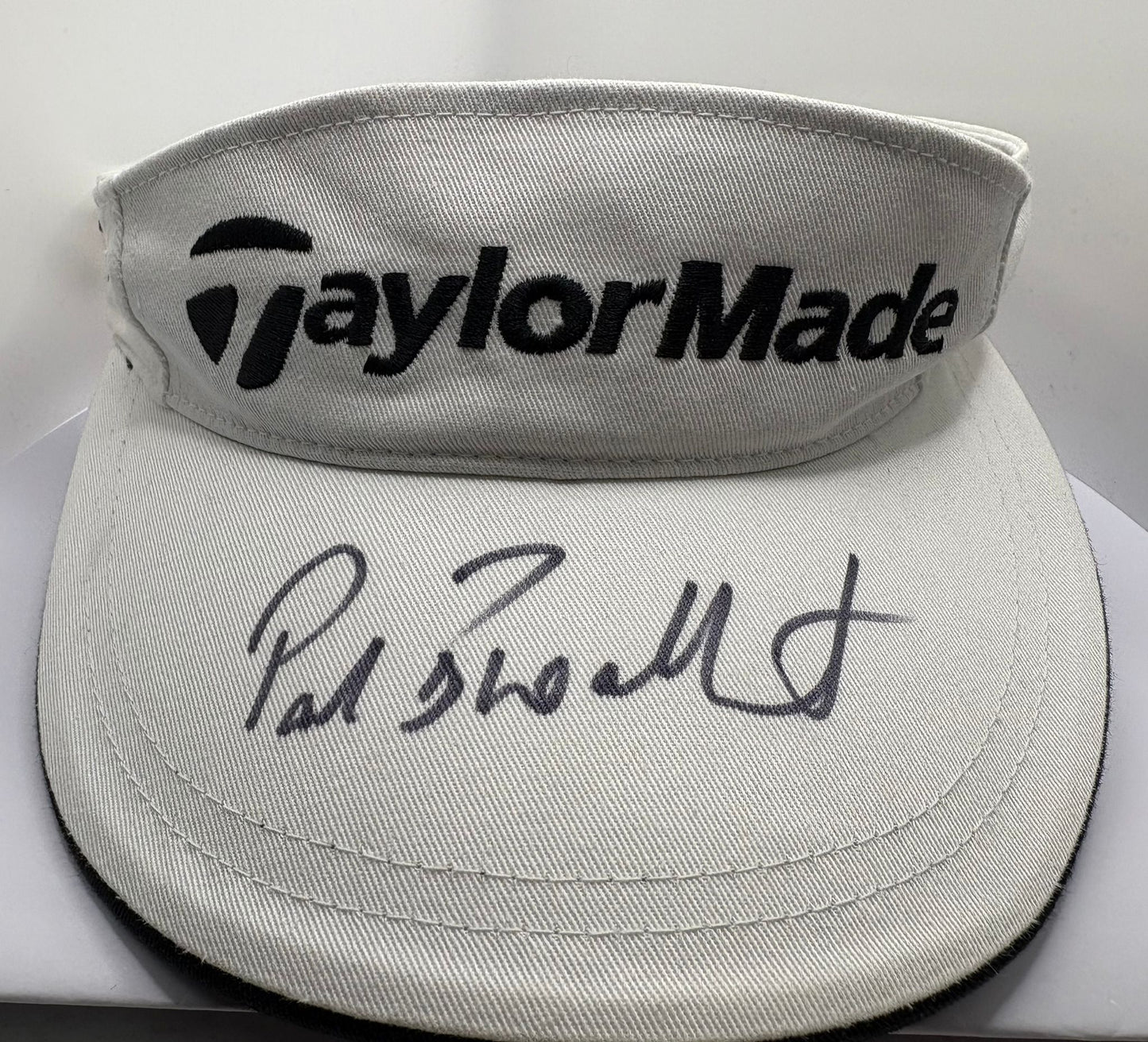 Six-Time European Tour Winner Paul Broadhurst Signed Taylor Made Golf Visor + Cert
