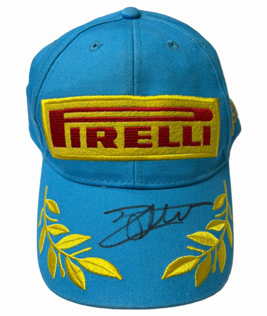 1997 F1 World Driver Champion Jacques Villeneuve Signed F1 Podium Cap + COA (2)