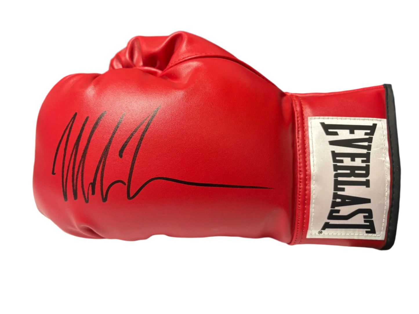 Mike Tyson 'Iron Mike' GOAT Heavyweight Boxer Signed Everlast Boxing Glove + Cert