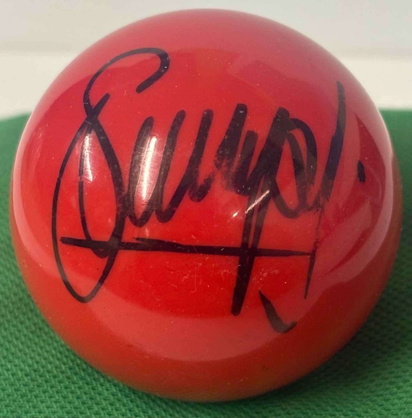 Shaun Murphy Signed Red Snooker Ball + Dealer COA