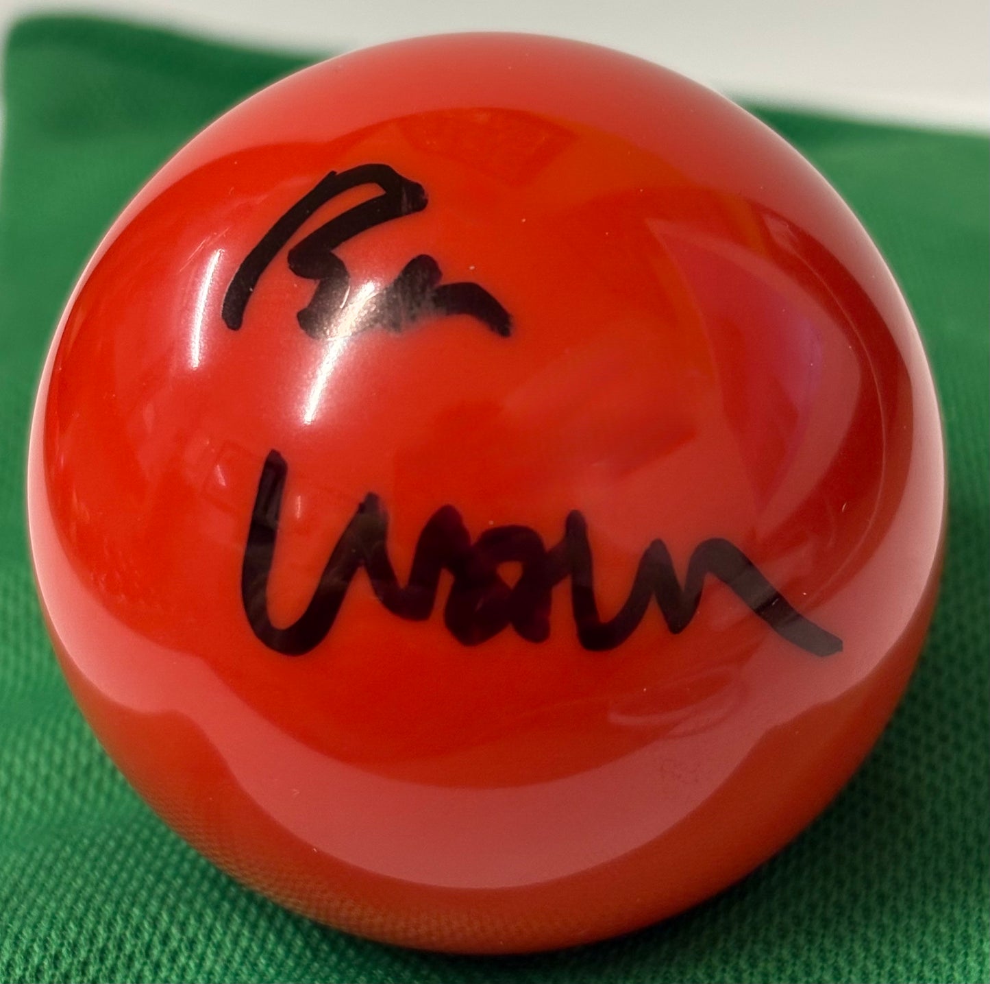 1x Ranking Event Winner Ben Wollaston Signed Red Snooker Ball + COA