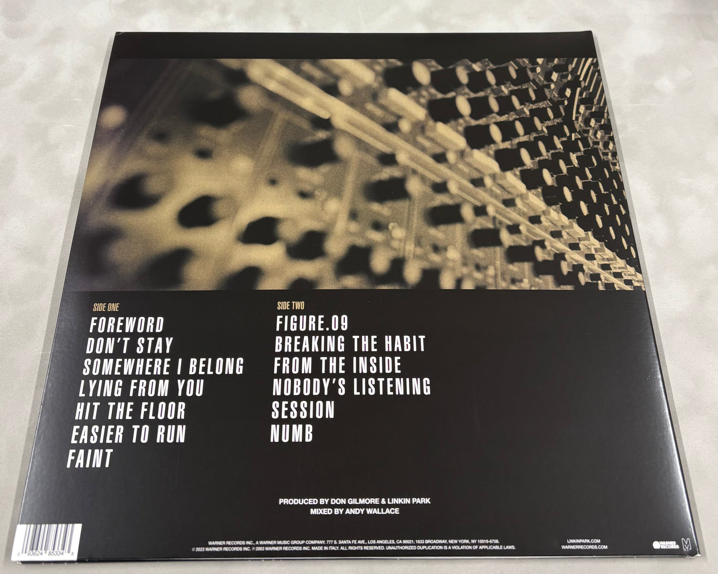 Dave Farrell 'Linkin Park' Signed Meteora 12'' Vinyl with COA (2)