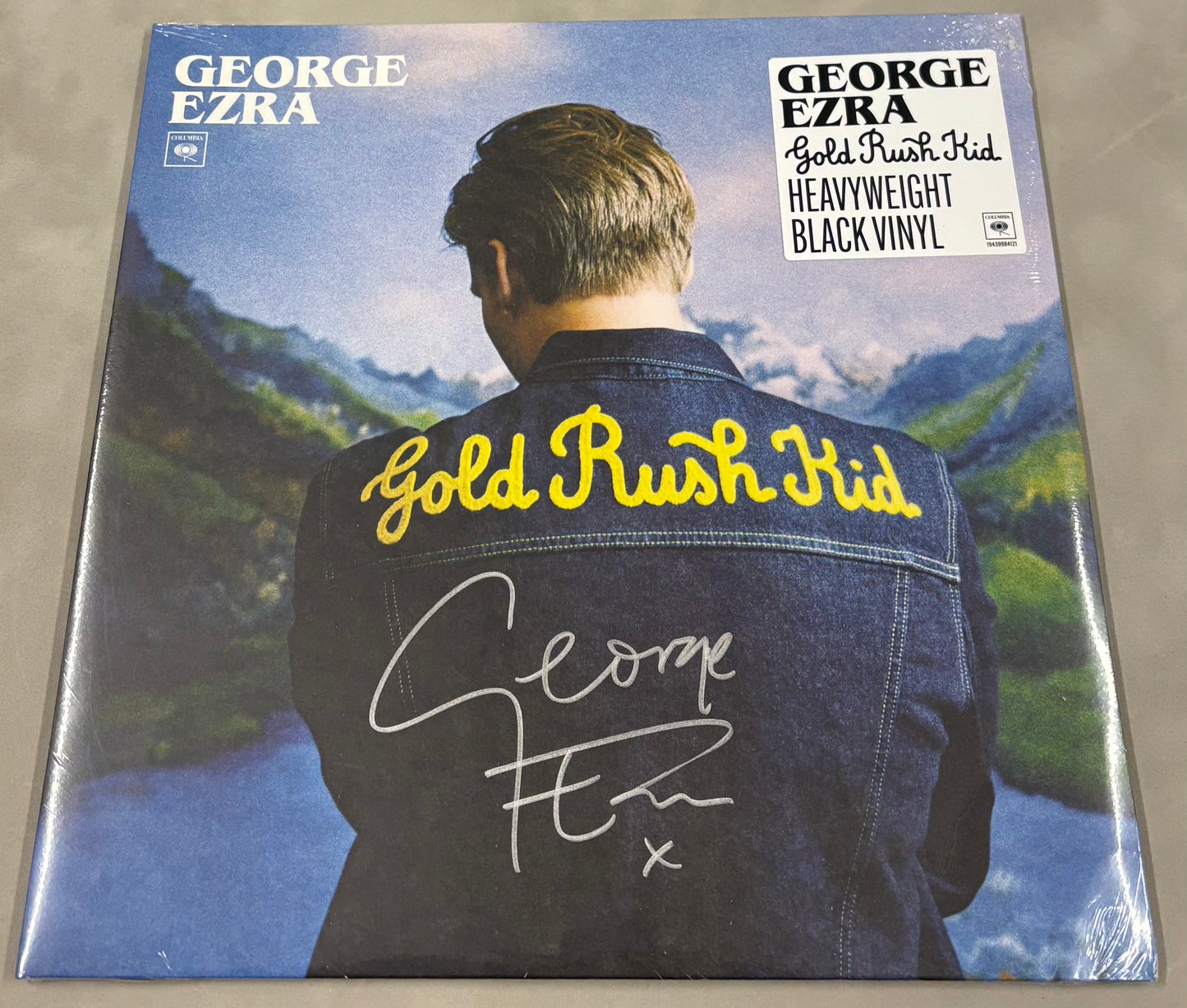 George Ezra Signed (Silver Pen) Gold Rush Kid 12'' Vinyl with COA (1)