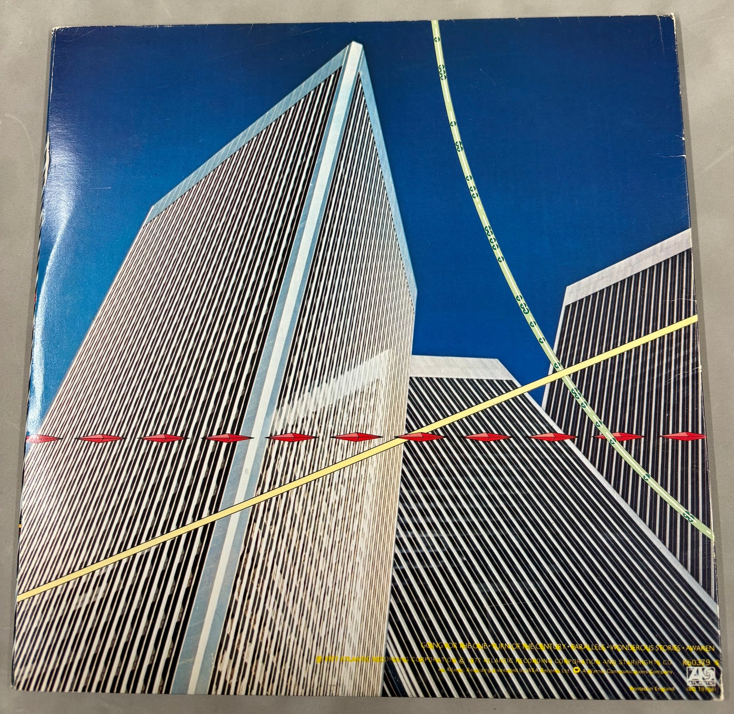 Rick Wakeman 'Yes' Signed Going For The One 12'' Vinyl with COA