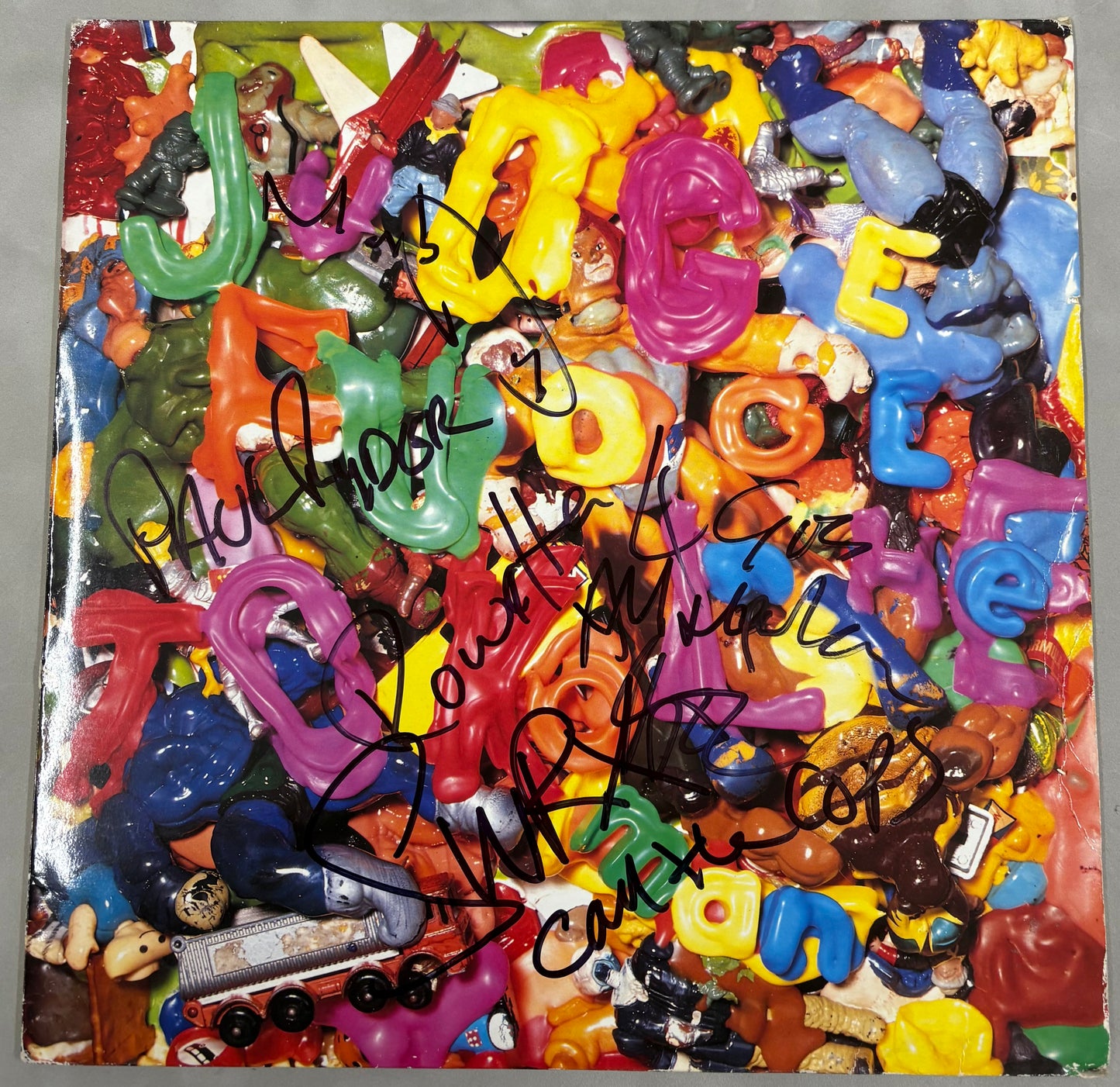 Happy Mondays Band Signed Judge Fudge 12" Single Vinyl with COA