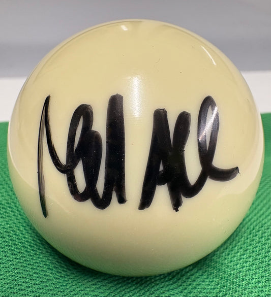 Mark Allen Signed WHITE Snooker Ball + Dealer COA