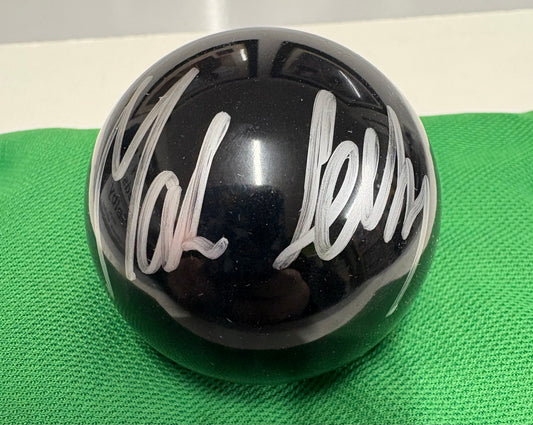 Mark Selby Signed BLACK Snooker Ball + Dealer COA