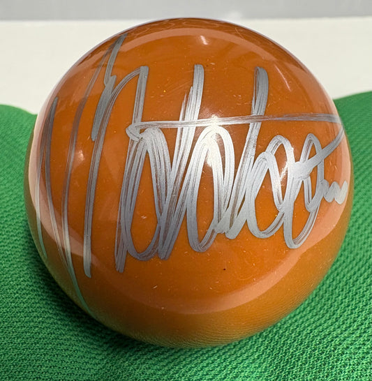 Neil Robertson Signed BROWN Snooker Ball + Dealer COA