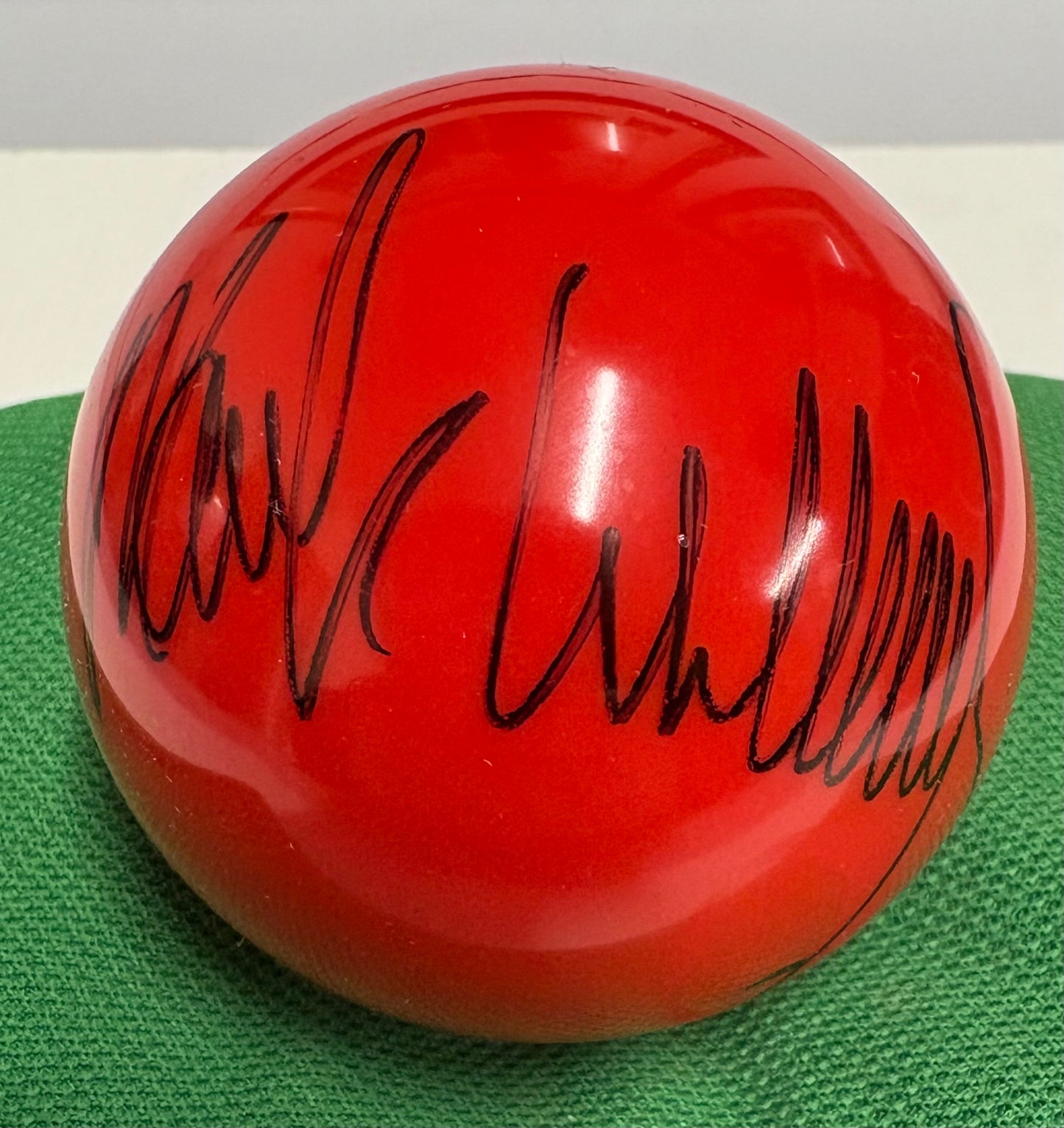 RARE Set 21 Crucible World Champions Signed Autograph Snooker Balls + Dealer COA