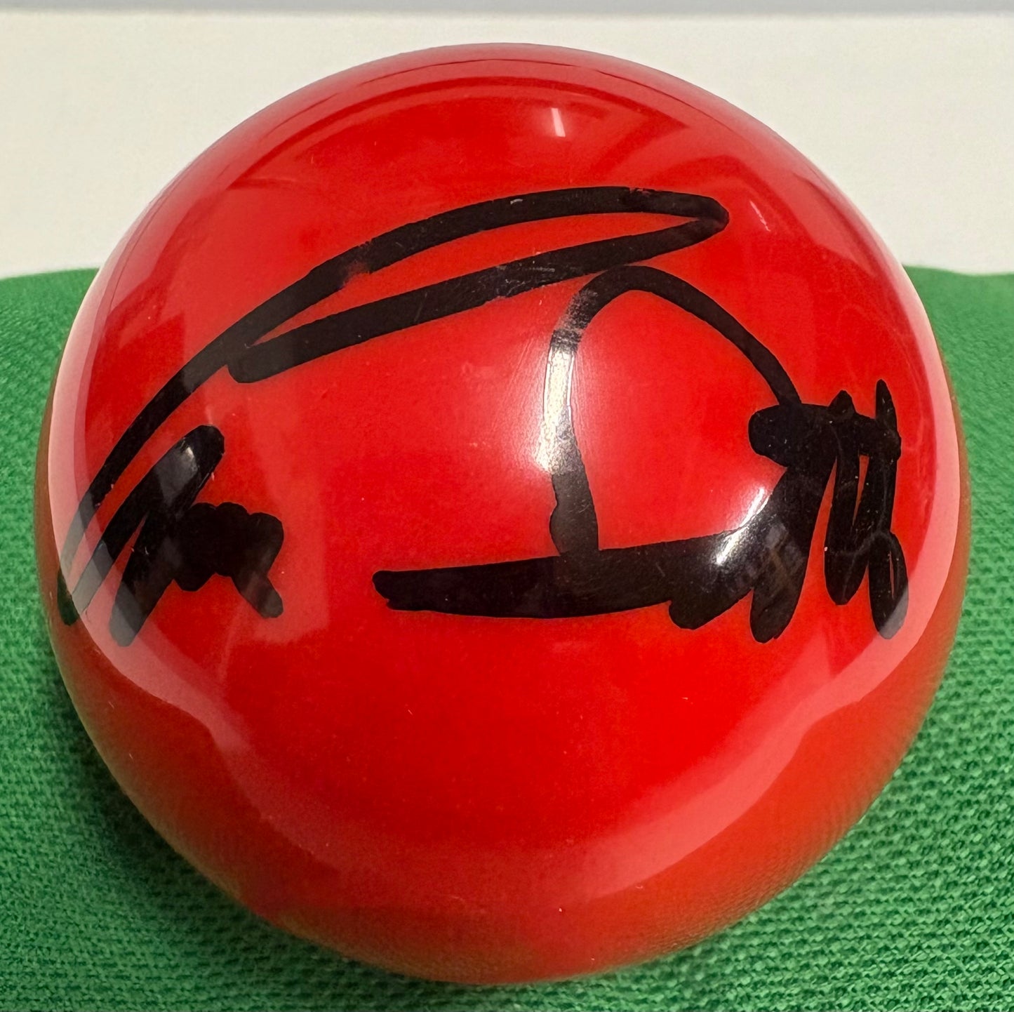 RARE Set 21 Crucible World Champions Signed Autograph Snooker Balls + Dealer COA