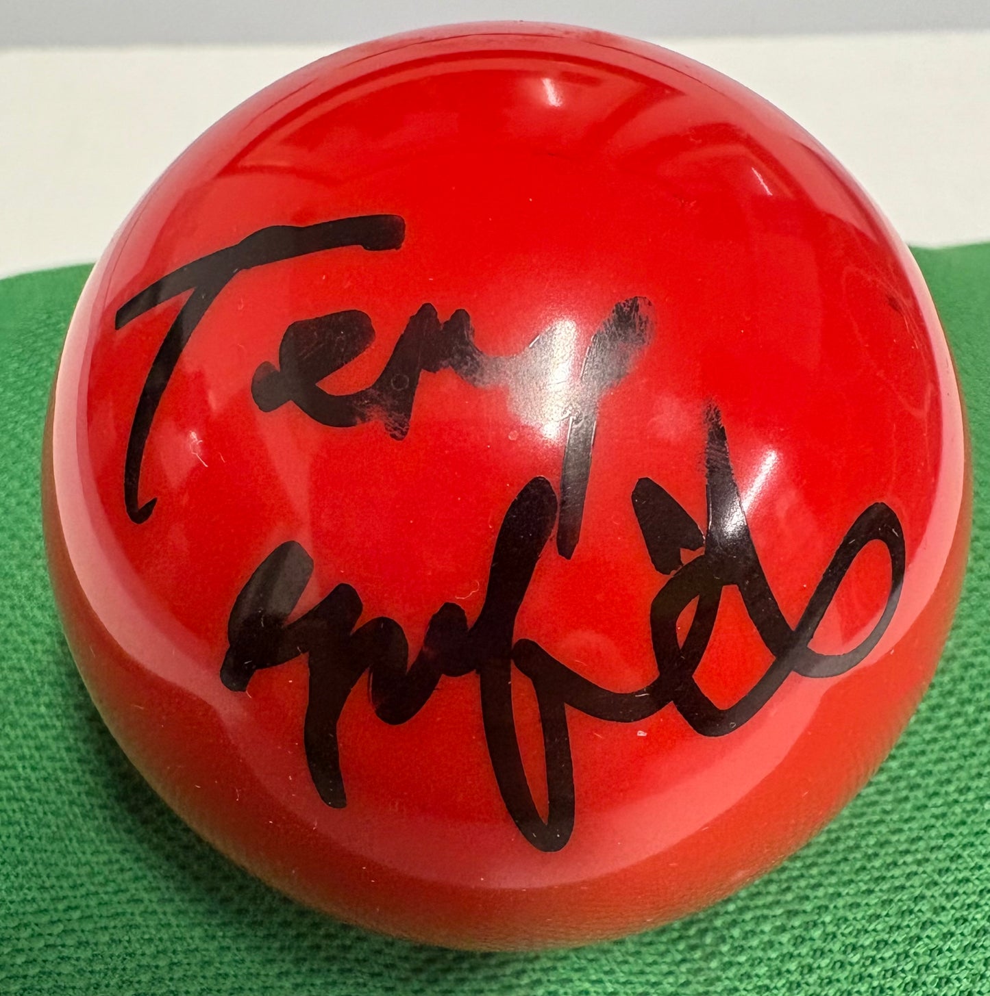RARE Set 21 Crucible World Champions Signed Autograph Snooker Balls + Dealer COA