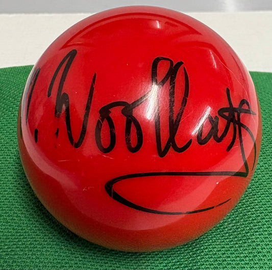 Tatiana Woollaston Signed RED Snooker Ball + Dealer COA