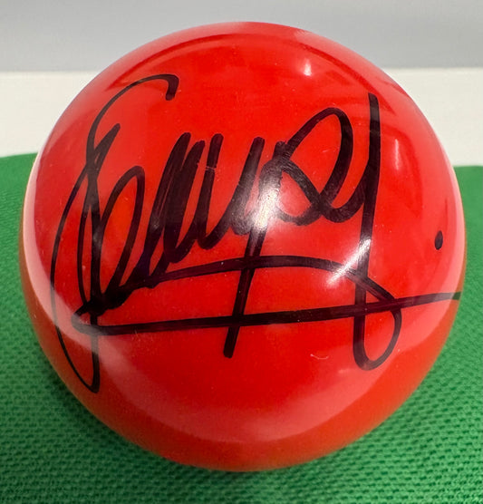 Shaun Murphy Signed RED Snooker Ball + Dealer COA