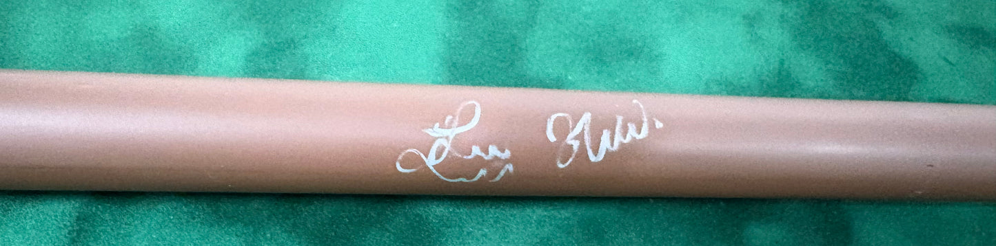 Luca Brecel (Full Autograph) Signed Brown Classic Snooker Cue (1) with COA