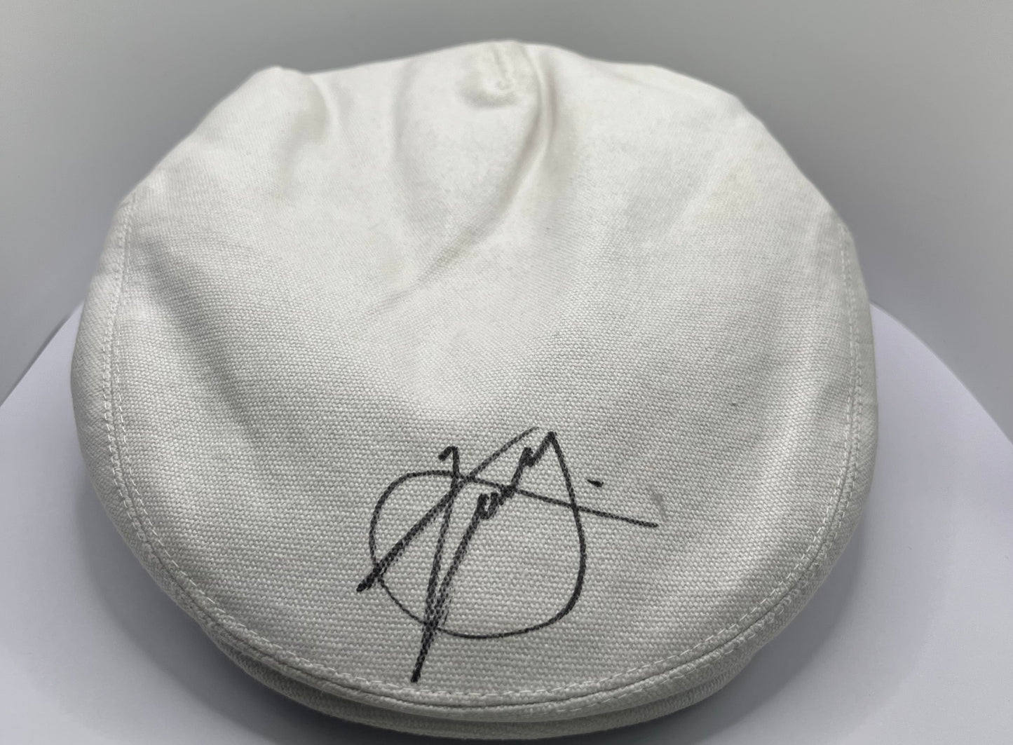 Xander Schauffele Signed JP McManus Adare Manor White Golf Cap with COA