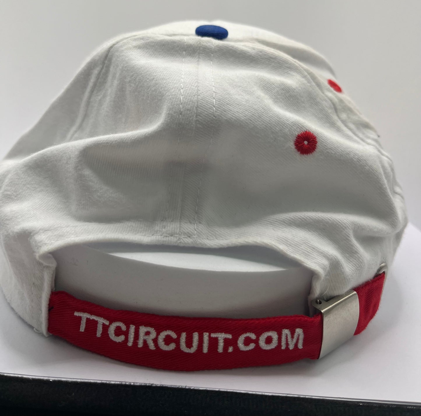 Valentino Rossi Signed Assen Racing Circuit White & Red MotoGP Cap with COA