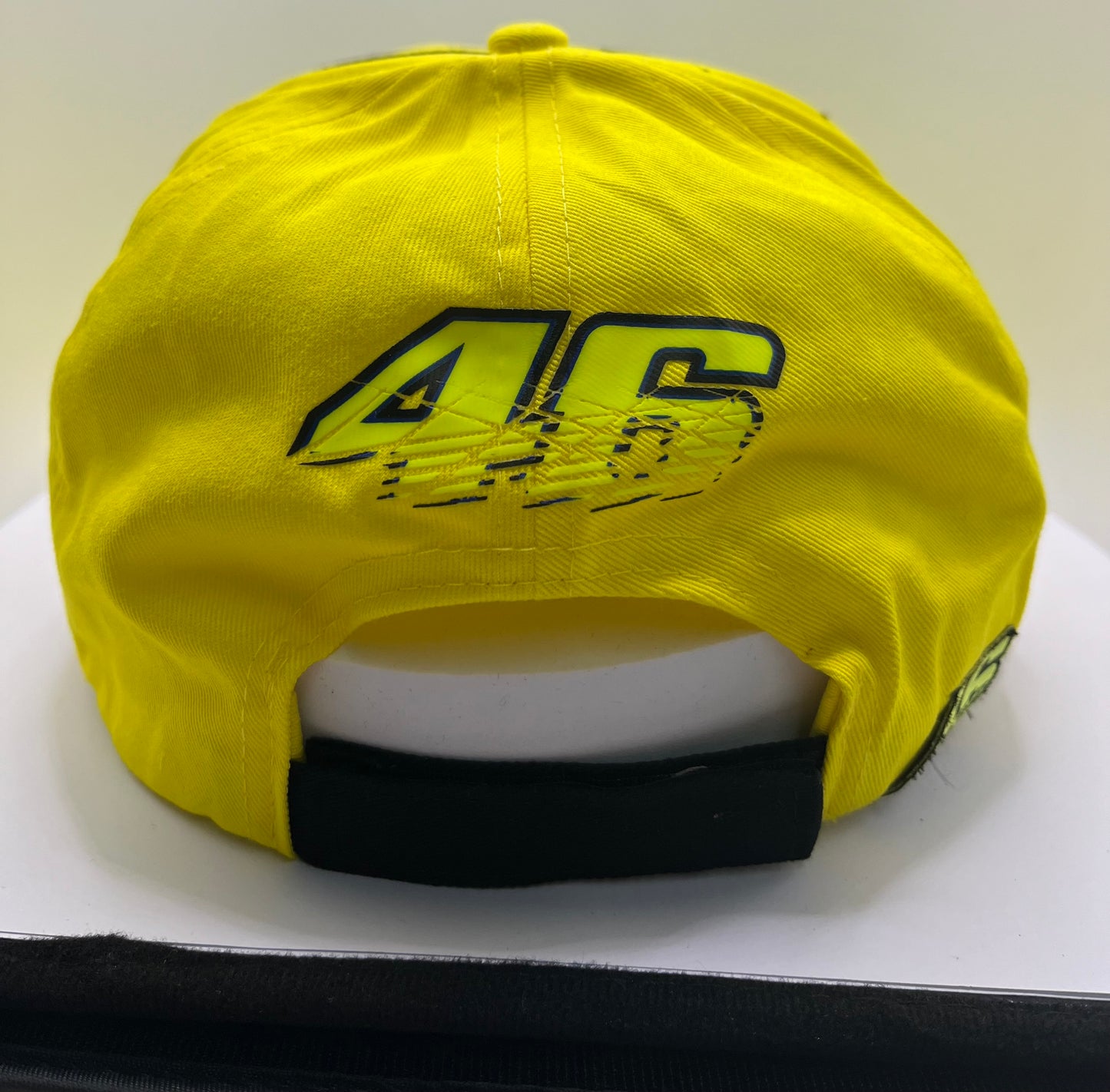 Valentino Rossi Signed Yellow VRFortySix MotoGP Cap with COA