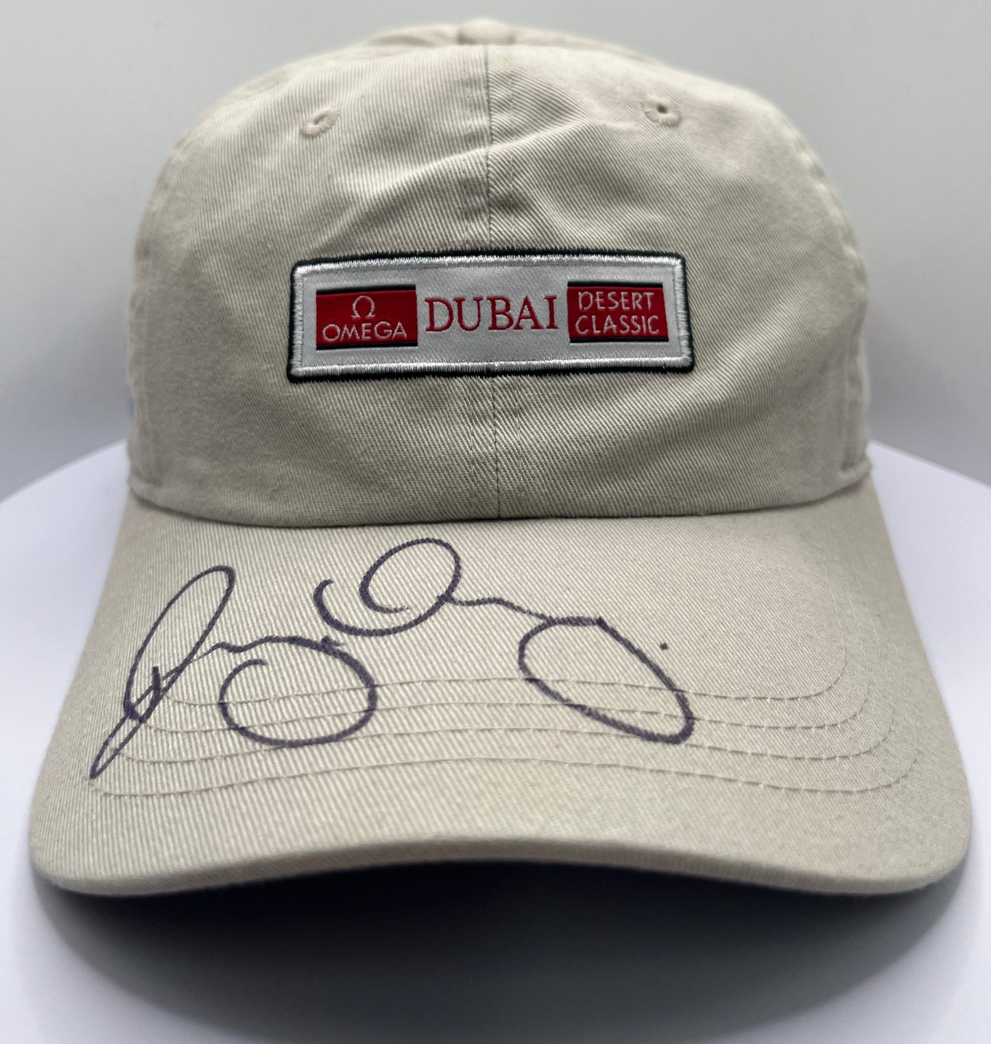 Rory McIlroy Signed Omega Dubai Desert Classic Golf Cap with COA