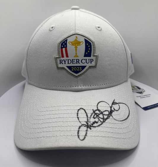 Rory McIlroy Signed 2023 Marco Simone Ryder Cup Golf Cap with COA