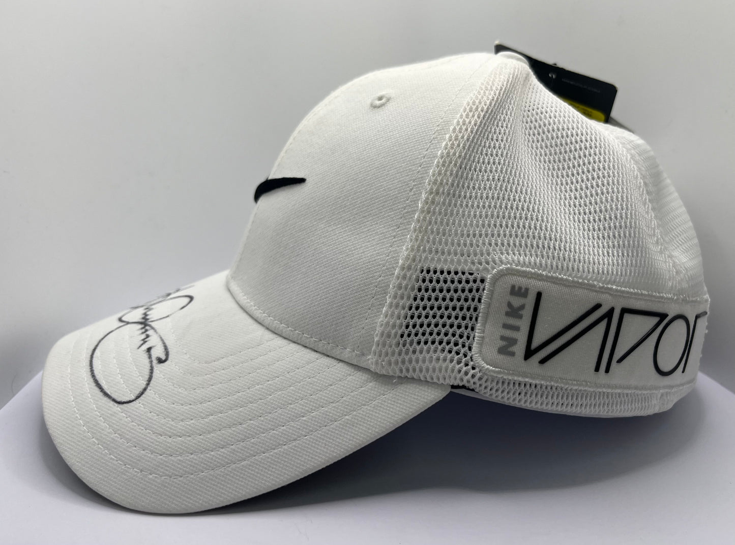 Rory McIlroy Signed White & Black Nike Golf Cap with COA