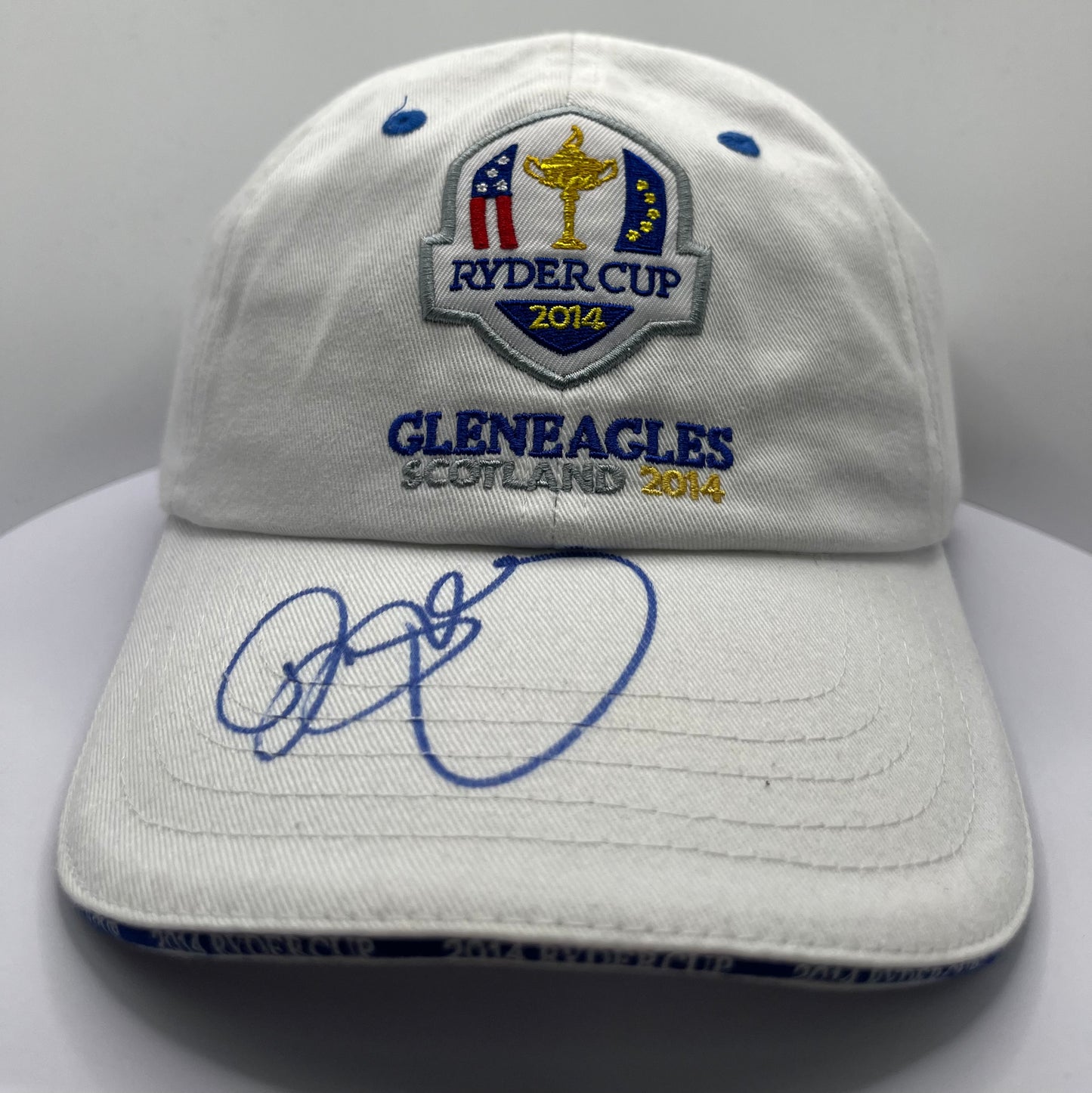 Rory McIlroy Signed 2014 Gleneagles Ryder Cup Golf Cap with COA