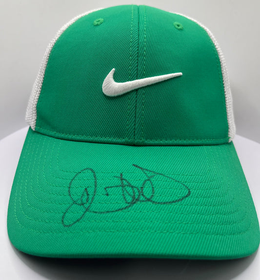 Rory McIlroy Signed Green & White Nike Golf Cap with COA