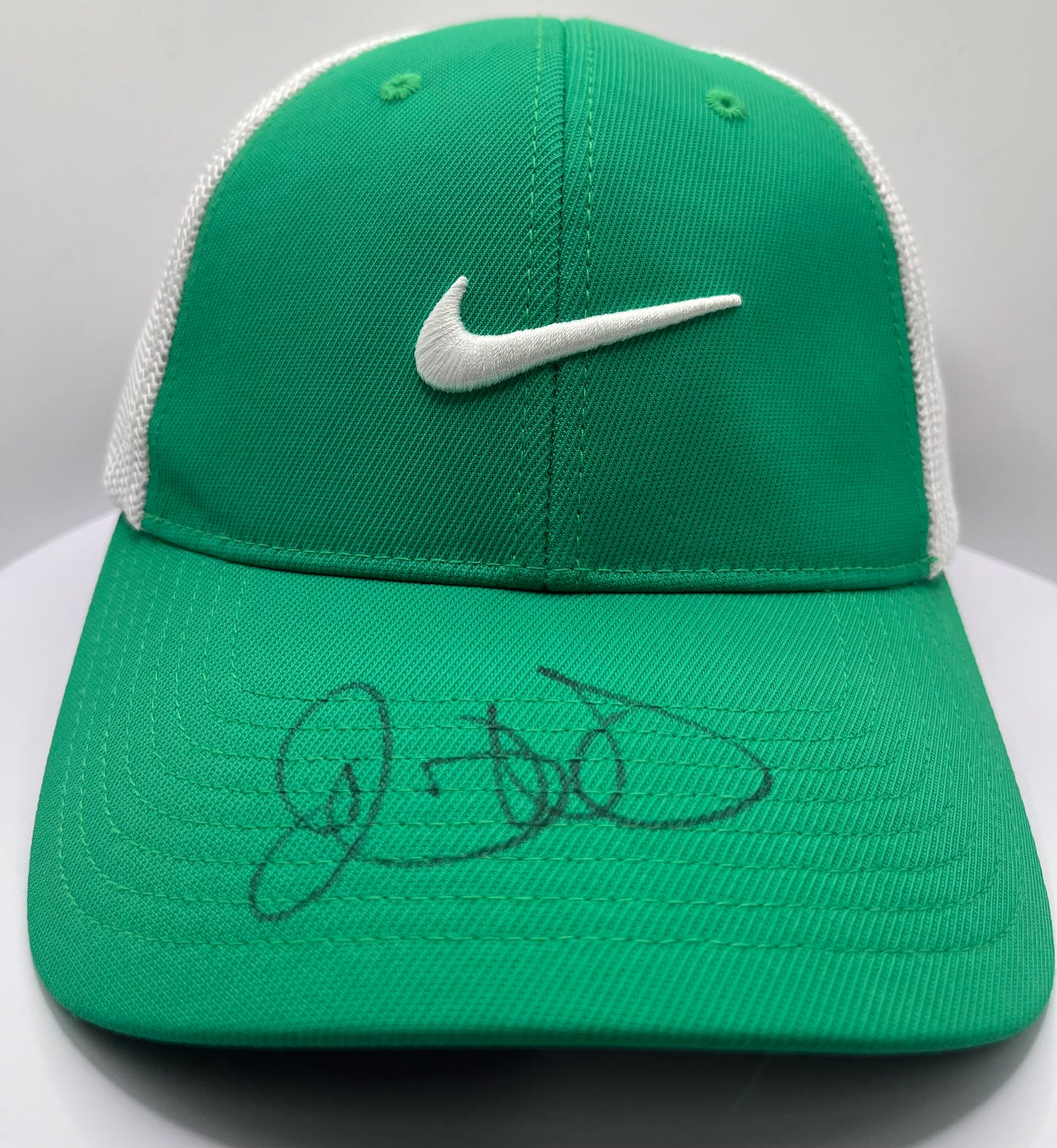 Rory McIlroy Signed Green & White Nike Golf Cap with COA