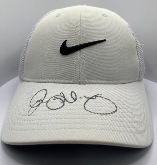 Rory McIlroy Signed White & Black Nike Golf Cap with COA