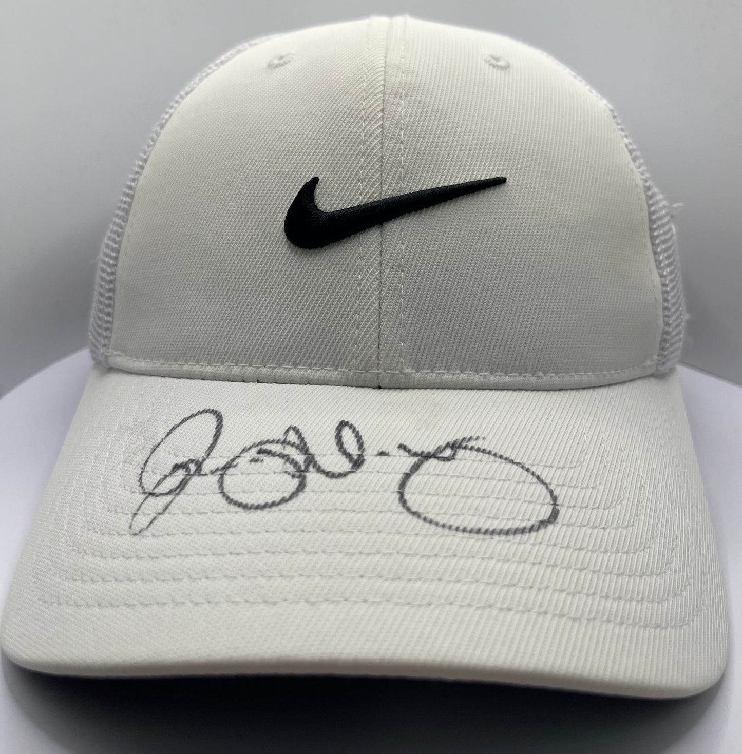 Rory McIlroy Signed White & Black Nike Golf Cap with COA