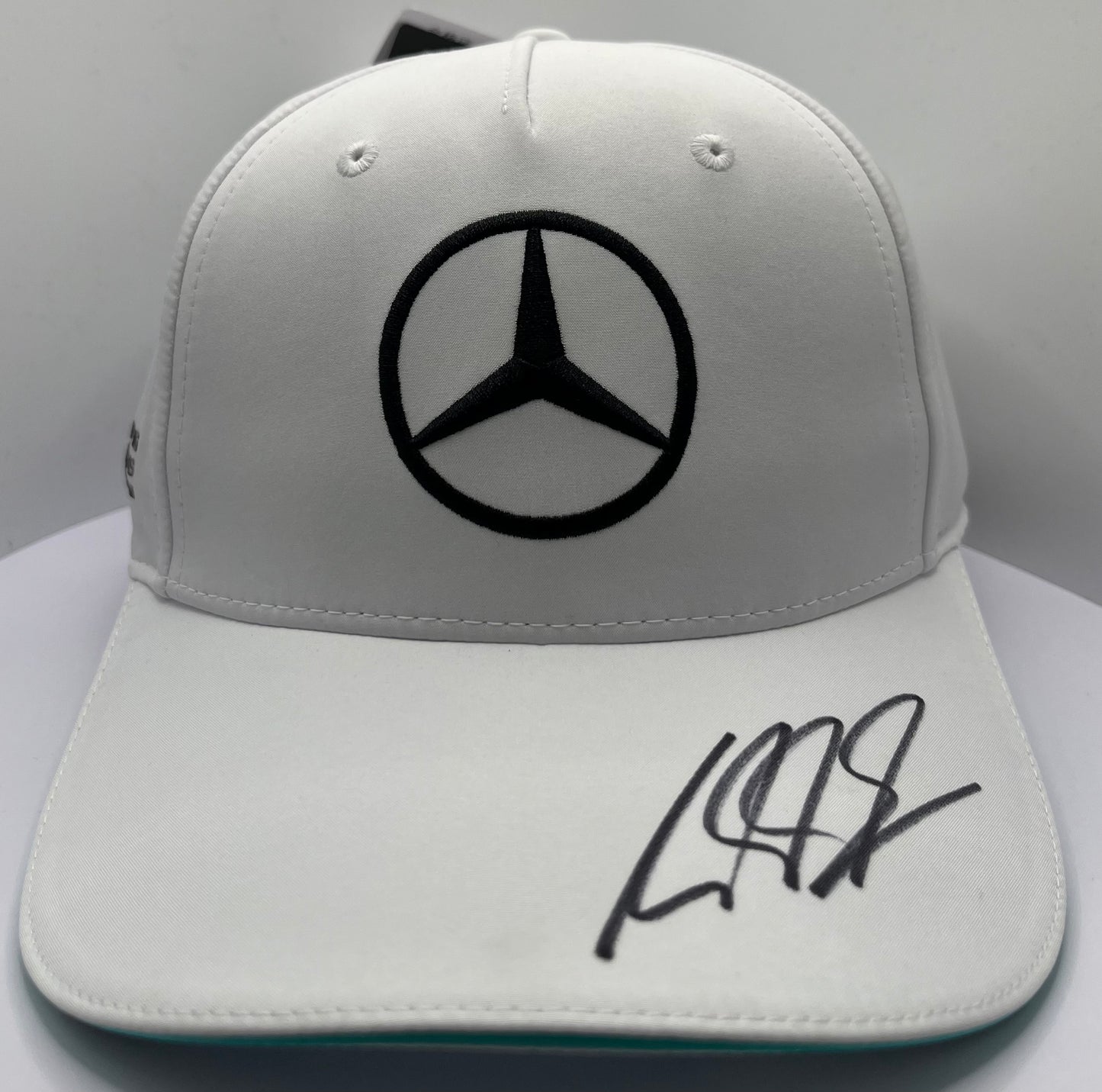 Mick Schumacher - 23/24 Formula One Mercedes Reserve Driver Signed White F1 Cap with COA