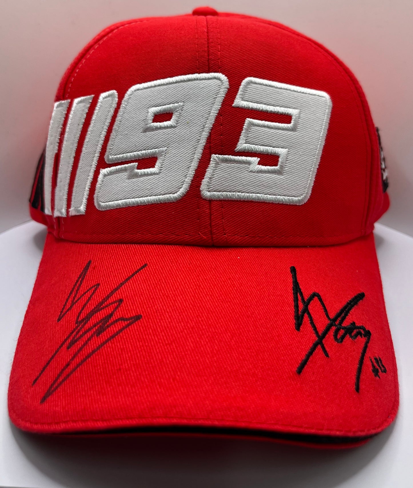Marc Márquez Signed Red '93' MotoGP Cap with COA
