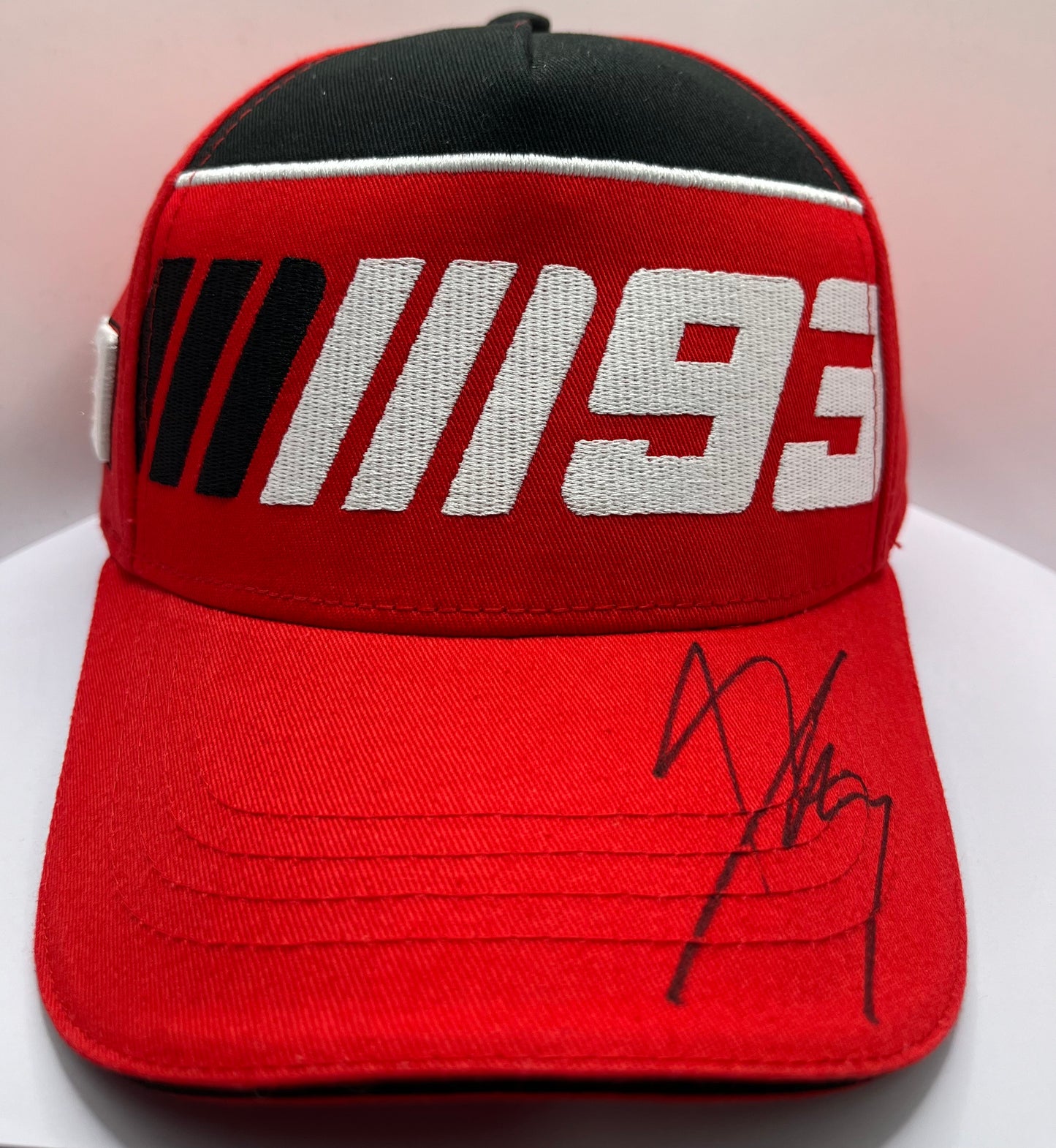 Marc Márquez Signed Red '93' MotoGP Cap with COA