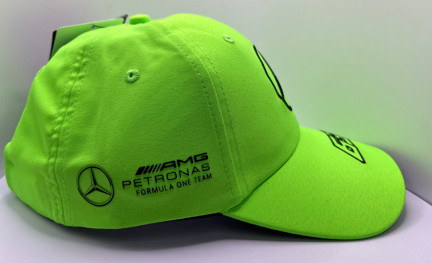 George Russell - Formula One Mercedes AMG Petronas Driver Signed Green F1 Cap with COA