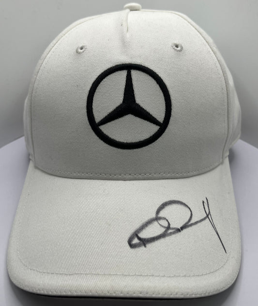 Nico Rosberg Signed White Mercedes AMG Petronas F1 Cap with COA