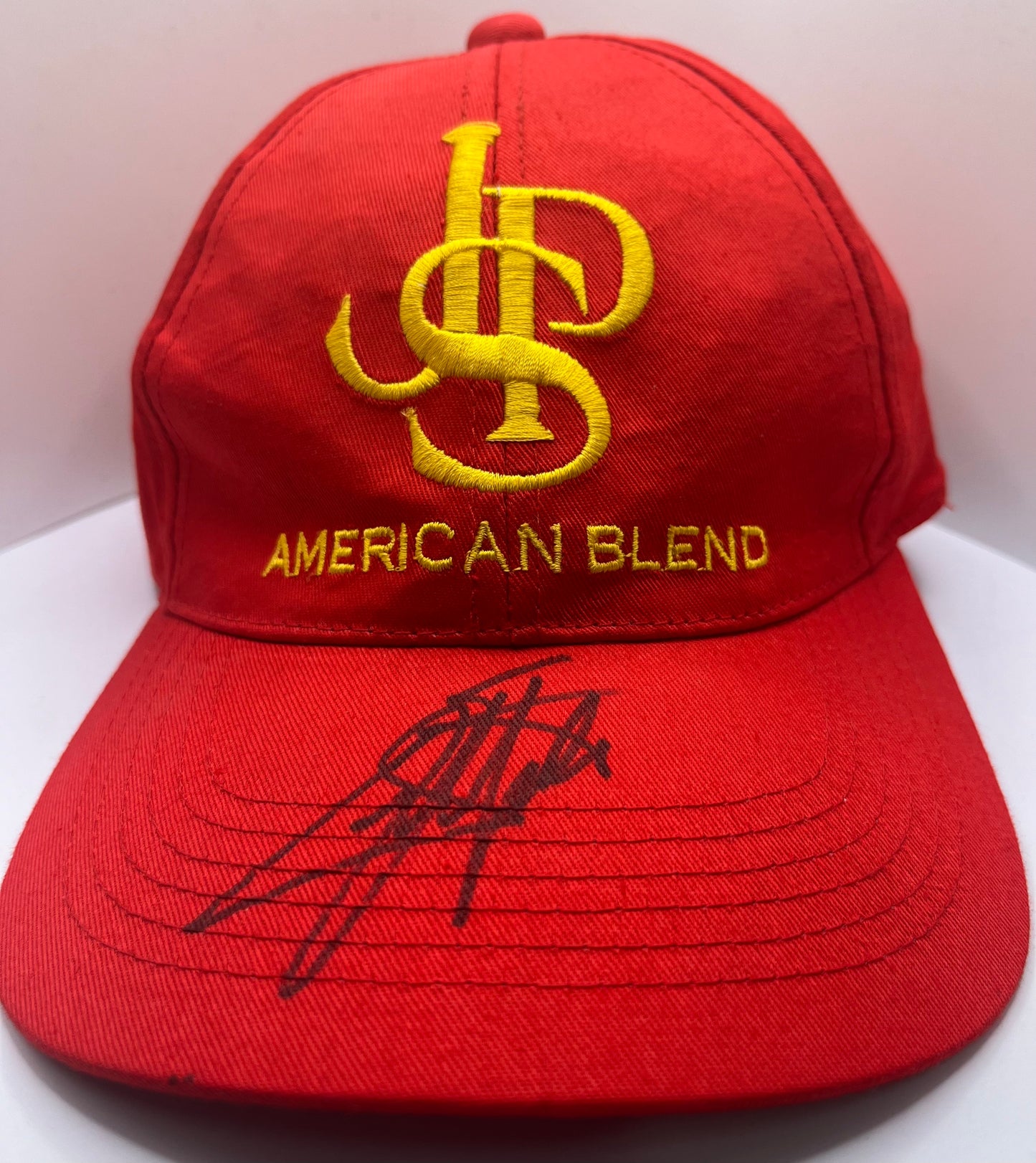 Emerson Fittipaldi Signed American Blend F1 Cap with COA