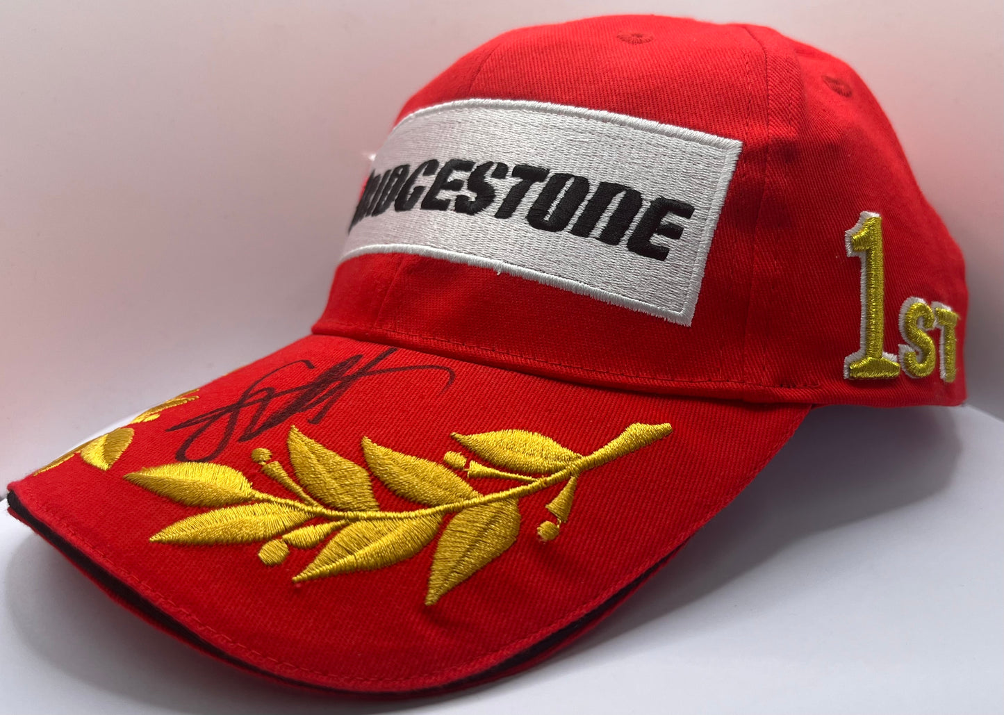 Sebastian Vettel - Formula One Racing Driver Signed Bridgestone Podium F1 Cap with COA