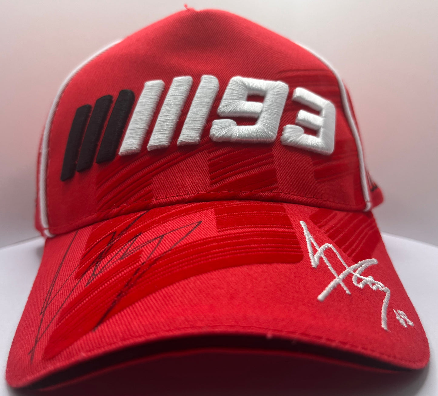 Marc Márquez Signed Red '93' MotoGP Cap with COA