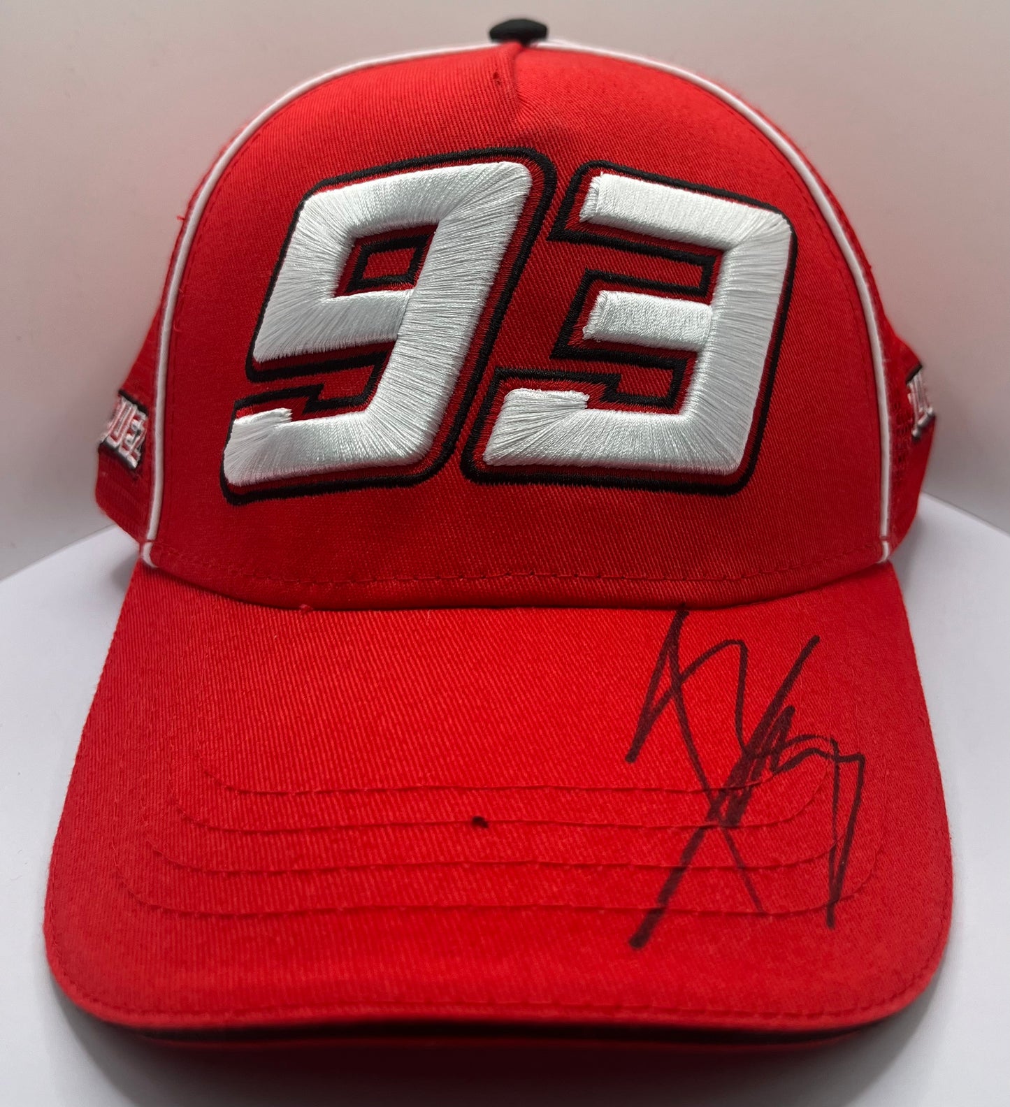 Marc Márquez Signed Red '93' MotoGP Cap with COA