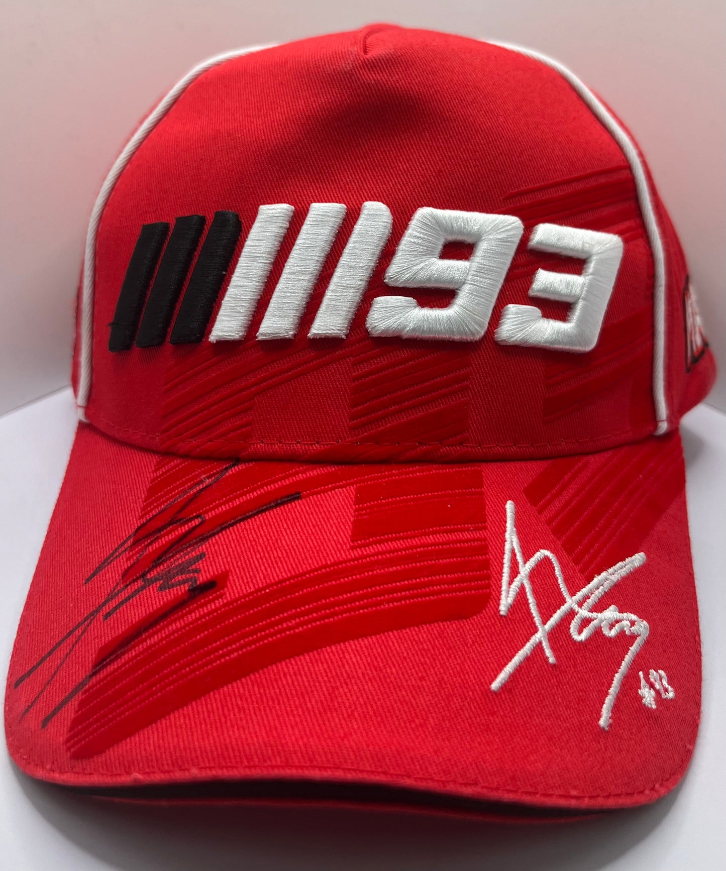 Marc Márquez Signed Red '93' MotoGP Cap with COA